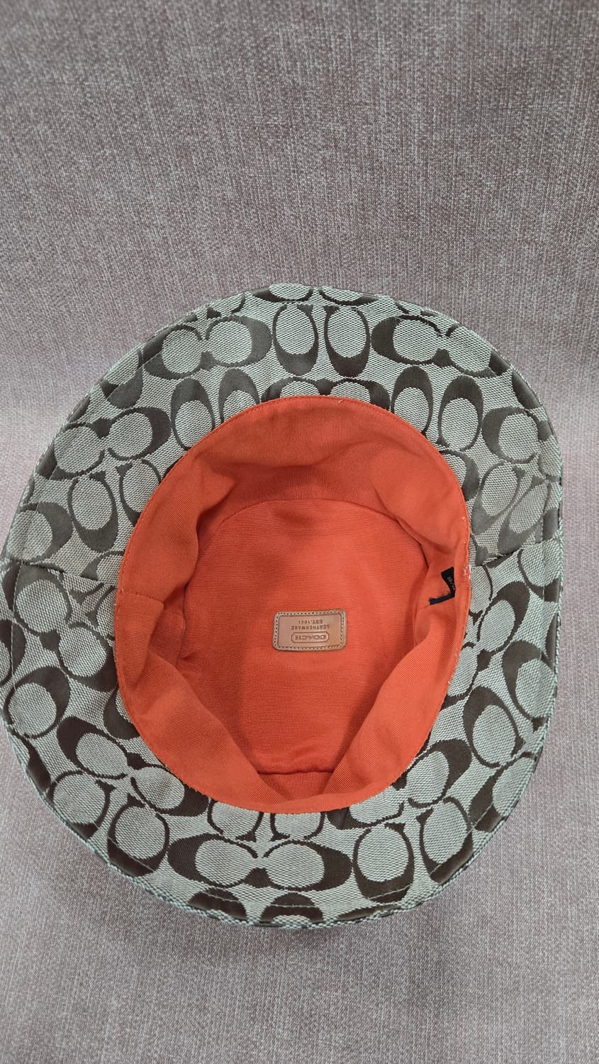 COACH 코치 스몰싸이즈 시그니처페브릭 버킷햇   상품이미지7