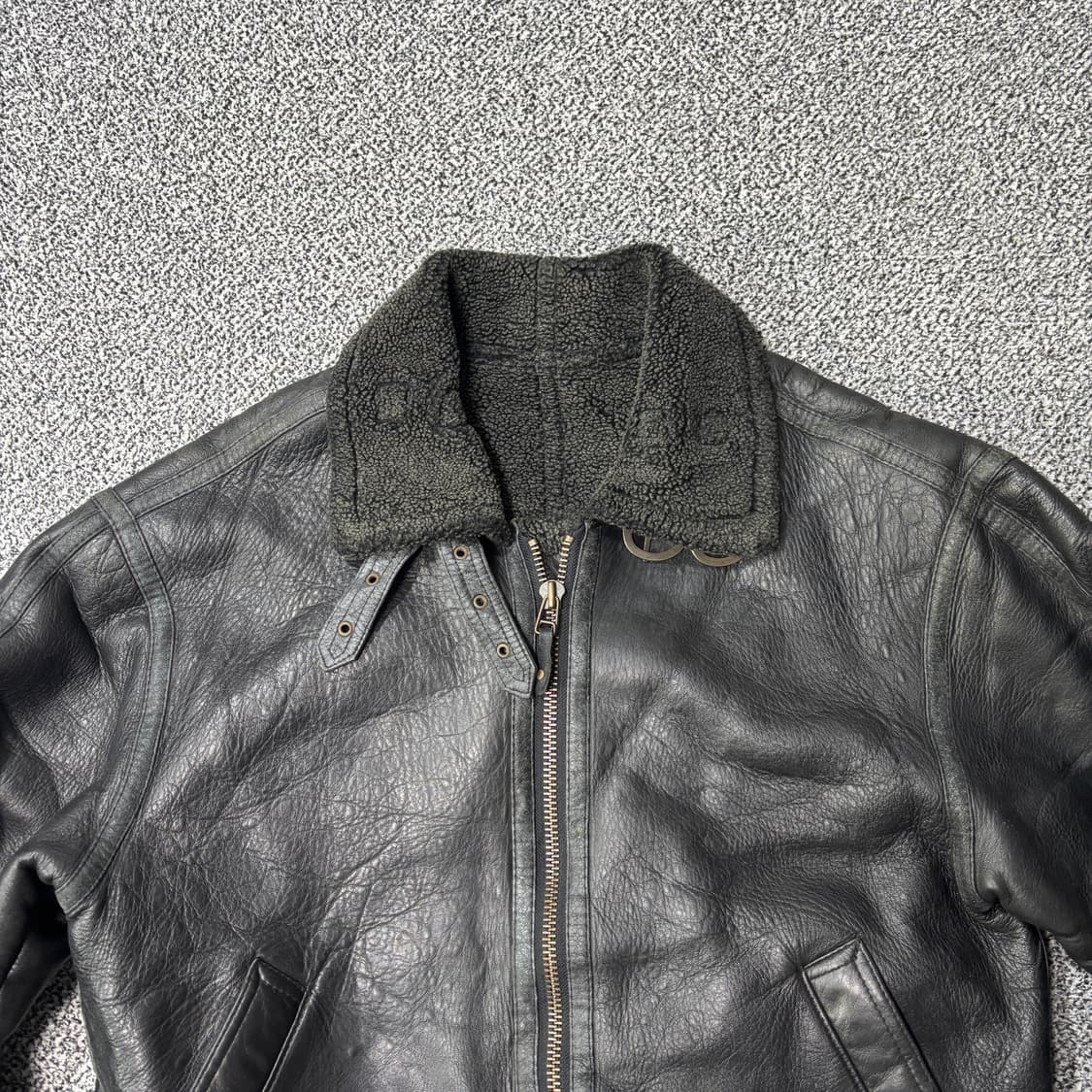 J.K members B-3 무스탕 자켓 (L) 상품이미지2