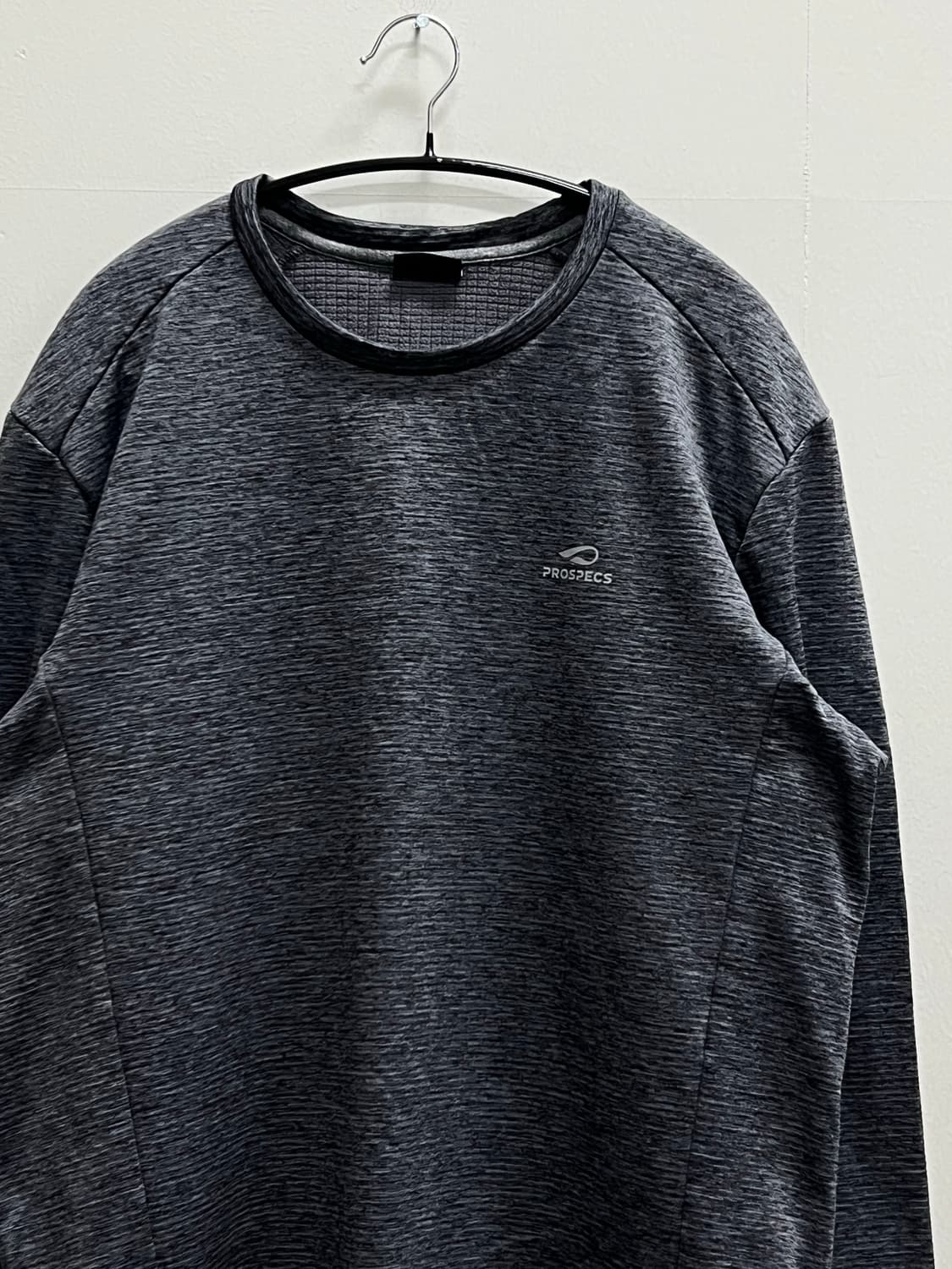프로스펙스 트레이닝 써마핏 긴팔 티 차콜 상품이미지3