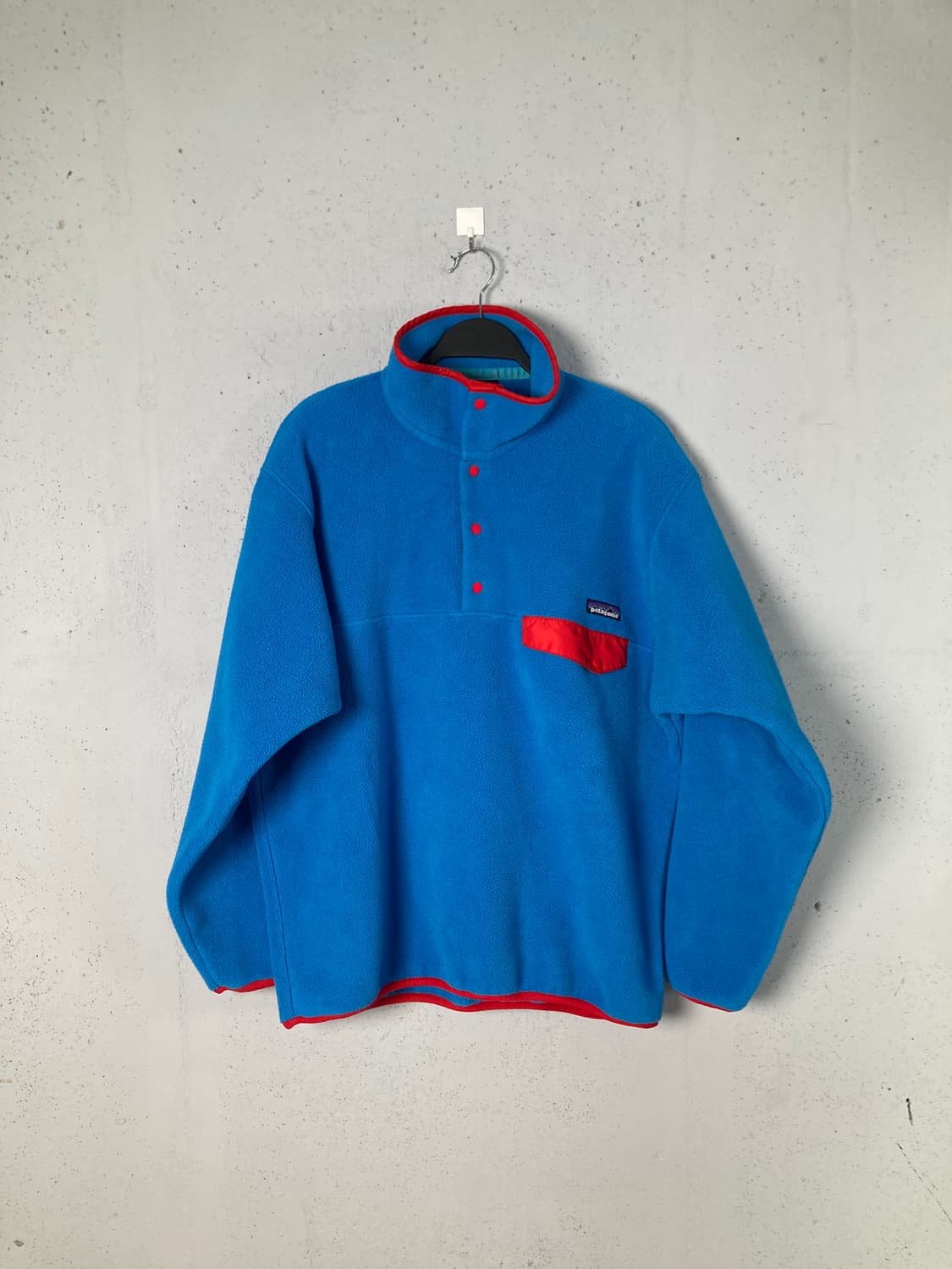 파타고니아 신칠라 스카이블루/레드 (M) 새상품급  상품이미지1