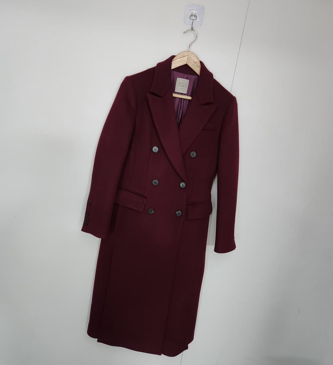 스튜디오톰보이 캐시미어코트 롱코트 85 44 상품이미지4