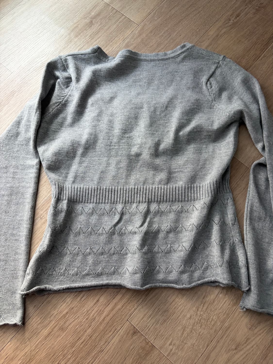 빈티지 모리걸 니트 레이스 티 상품이미지2