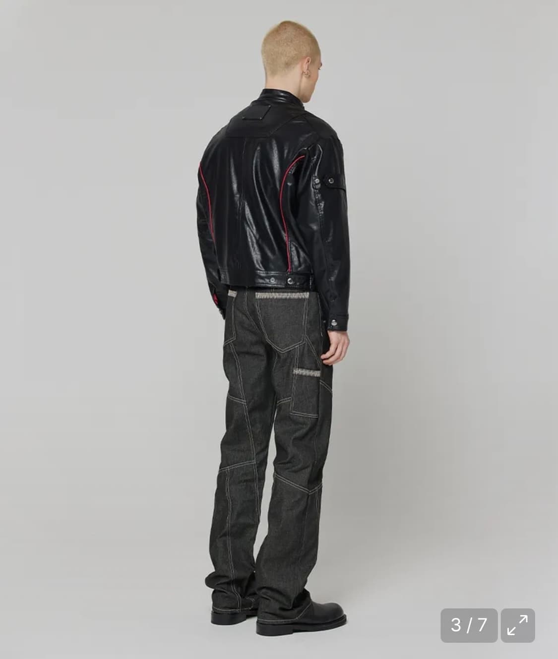 Maison mined semi wide denim 상품이미지1