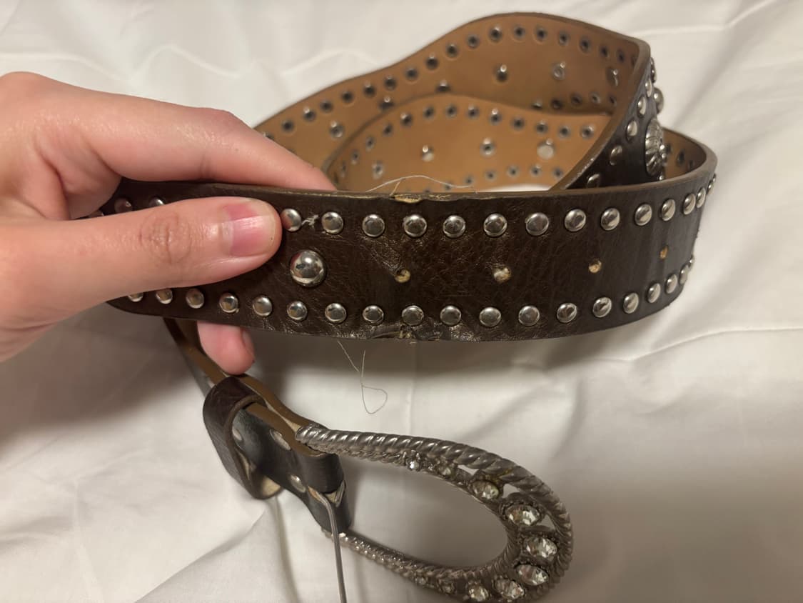 웨스턴 스터드 벨트 상품이미지2