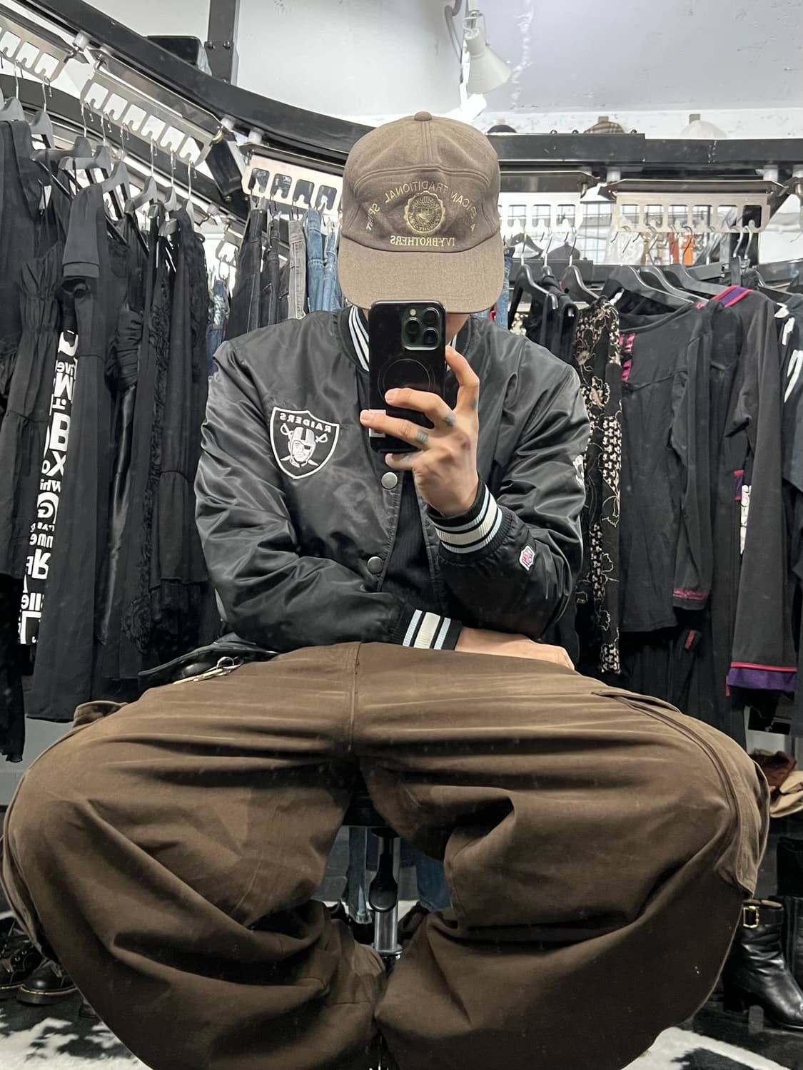 Ivybrothers Vintage Brown Cap 상품이미지6