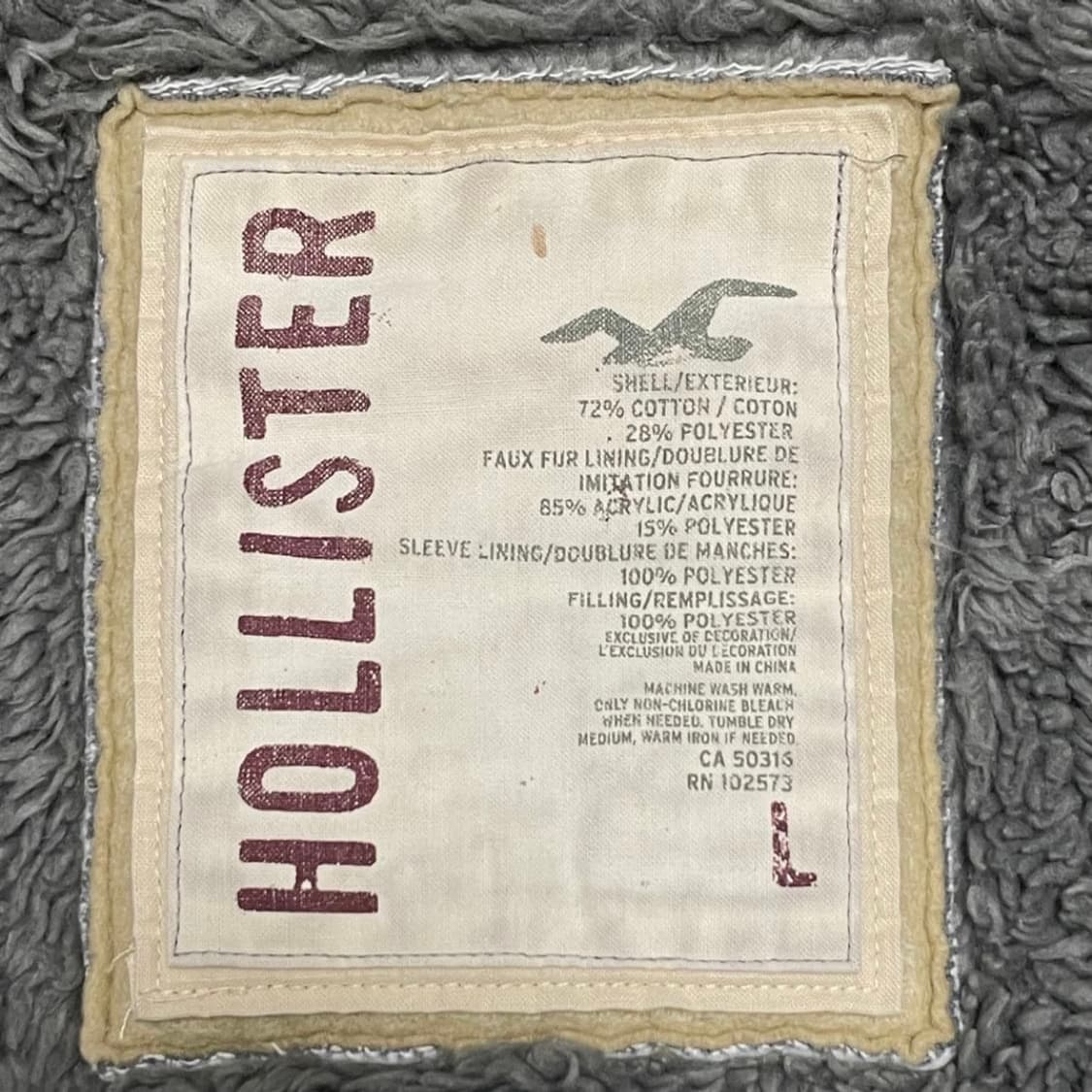 홀리스터 디스트로이드 후드집업 상품이미지9