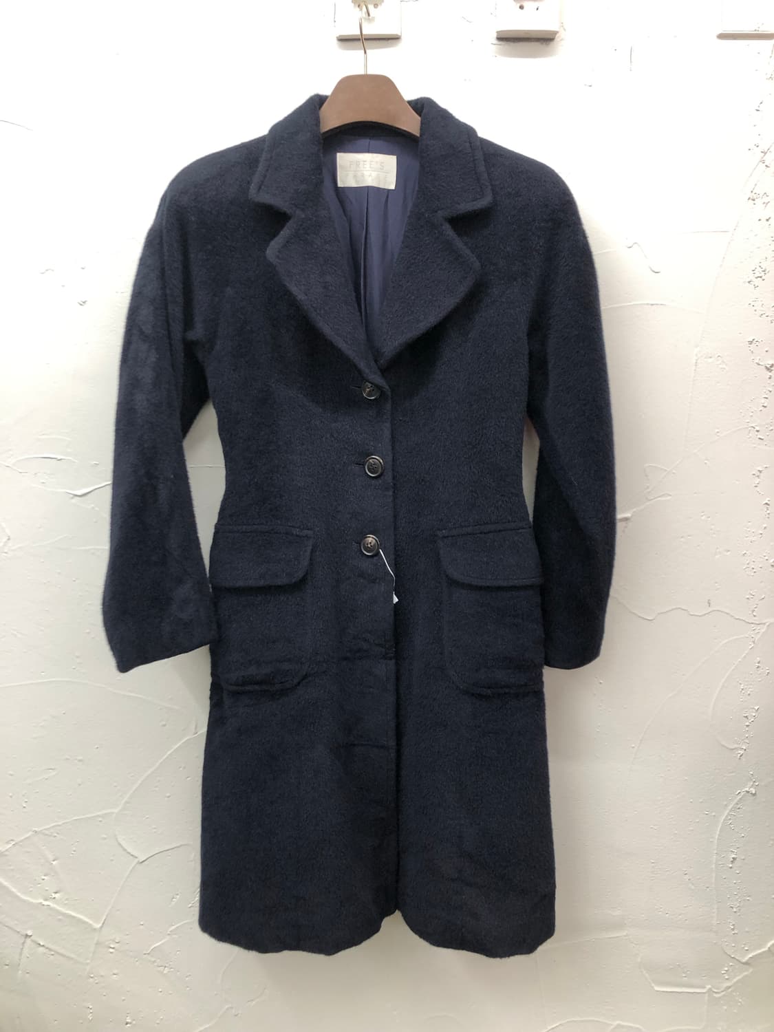 free's phrase 모헤어 싱글 코트 상품이미지1