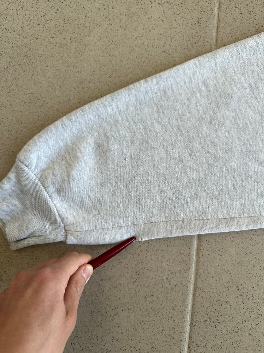 90s 빈티지 러셀 스웻셔츠 그레이 M USA 상품이미지7