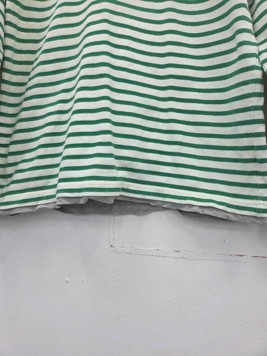 3사이즈 버버리 블랙라벨 스트라이프 긴팔티 상품이미지5