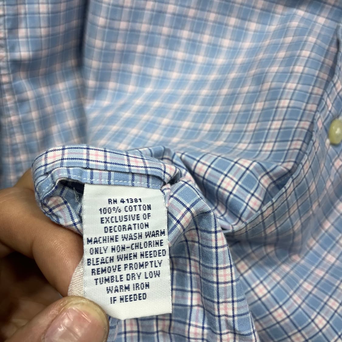 폴로 랄프로렌 체크셔츠 상품이미지6