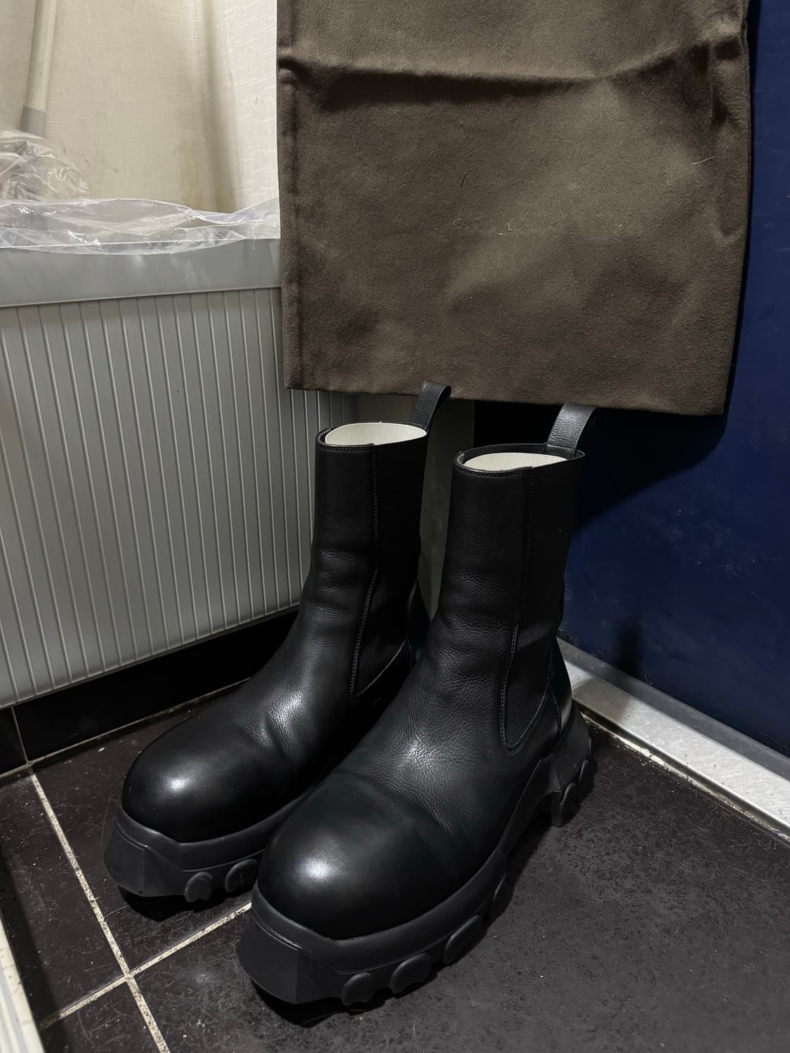 릭오웬스 비틀 보조 트랙터 부츠 42.5사이즈 상품이미지1