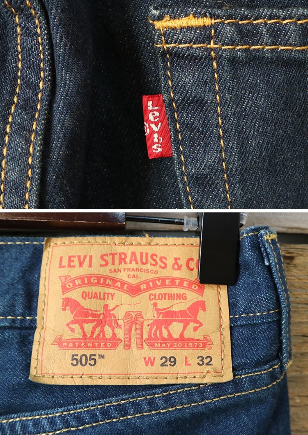 LEVIS 리바이스 505 데님 팬츠  29 상품이미지6