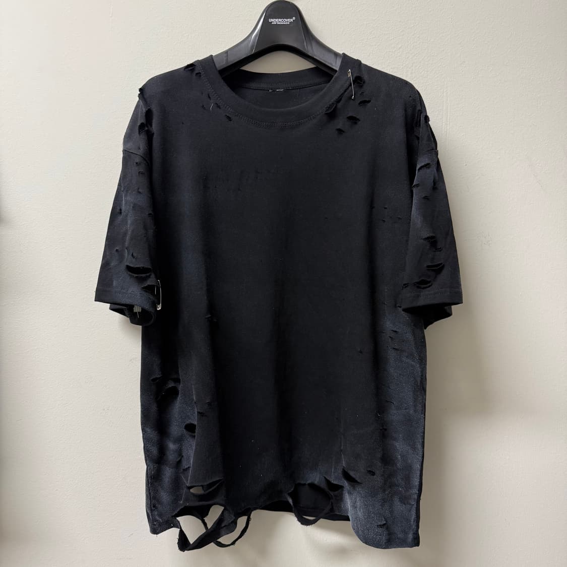 빈티지 무드 디스트로이드 반팔  상품이미지1