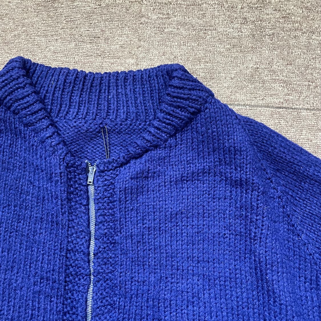 아메리칸 빈티지 니트 집업 상품이미지3