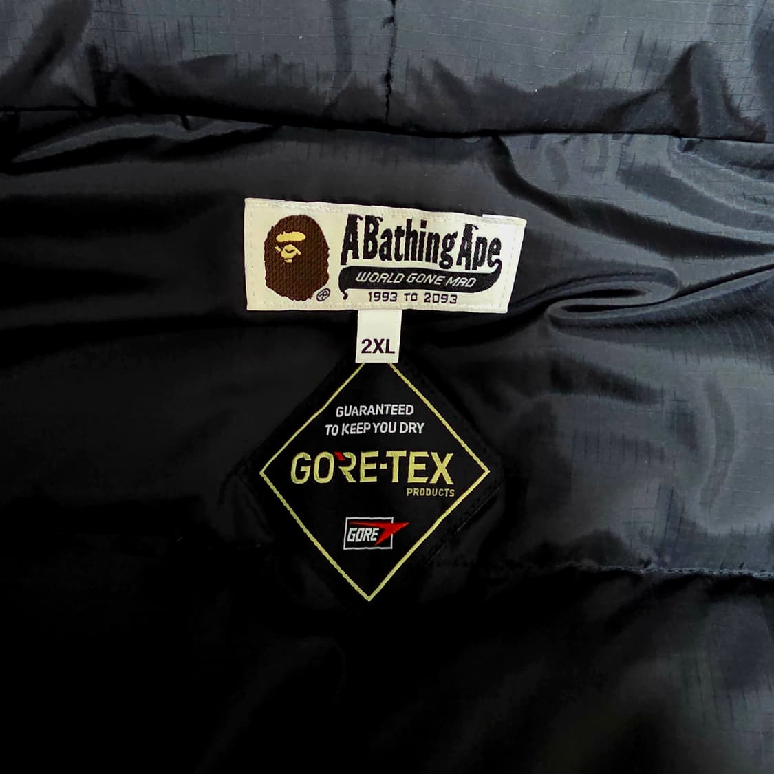 베이프 고어텍스 황계 구스다운 패딩 상품이미지3