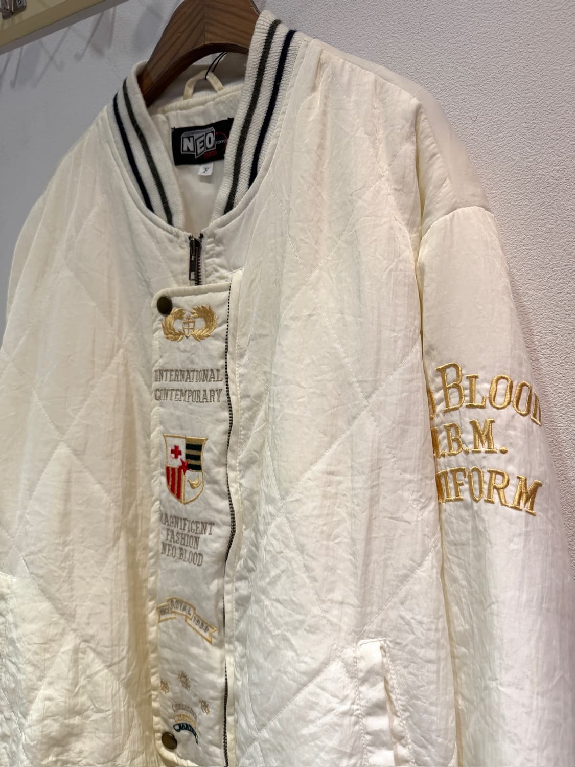 Neo Blood Vintage 90s Quilting Bomber 상품이미지4