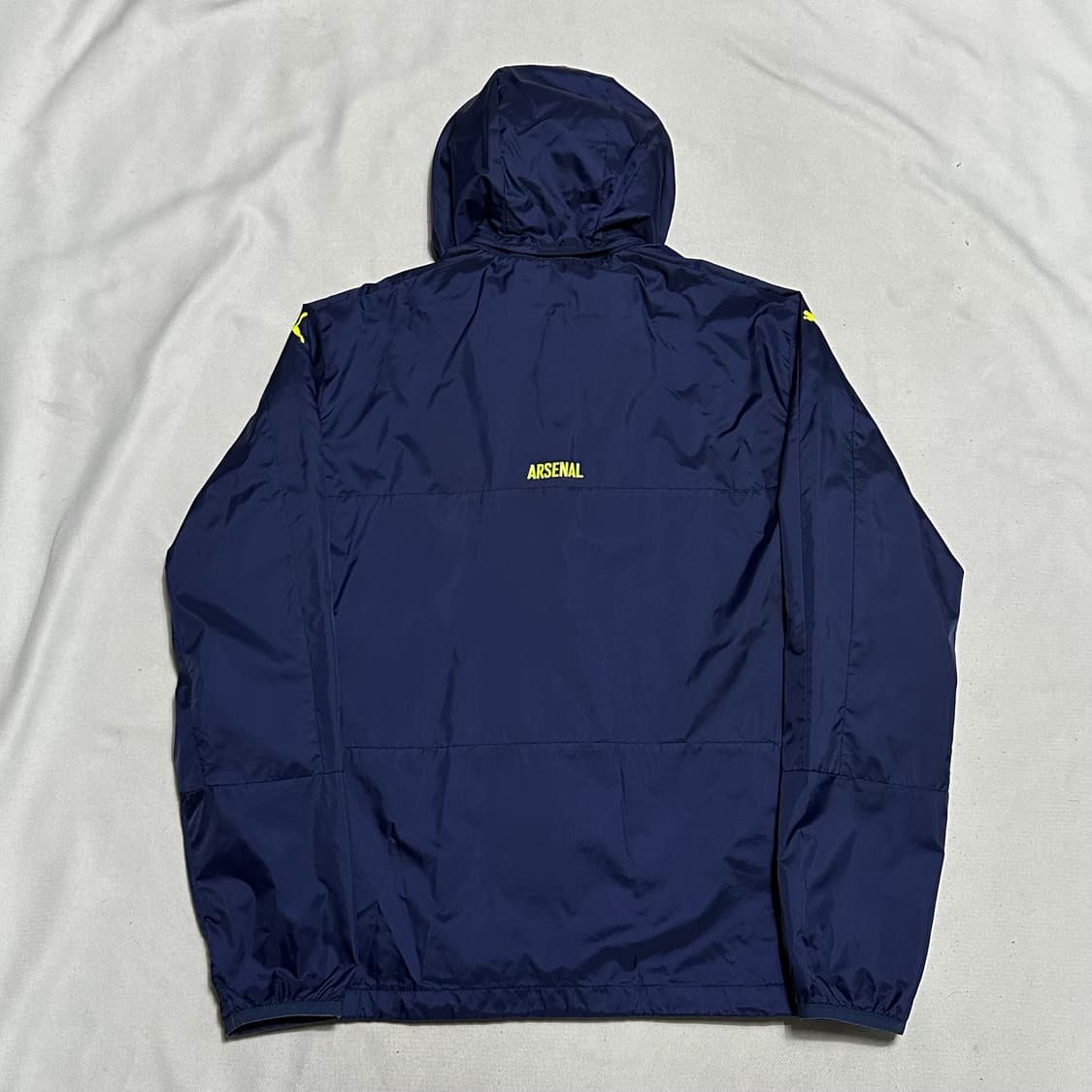 L 퓨마 아스날 16-17 시즌 네이비 후드 바람막이 상품이미지3