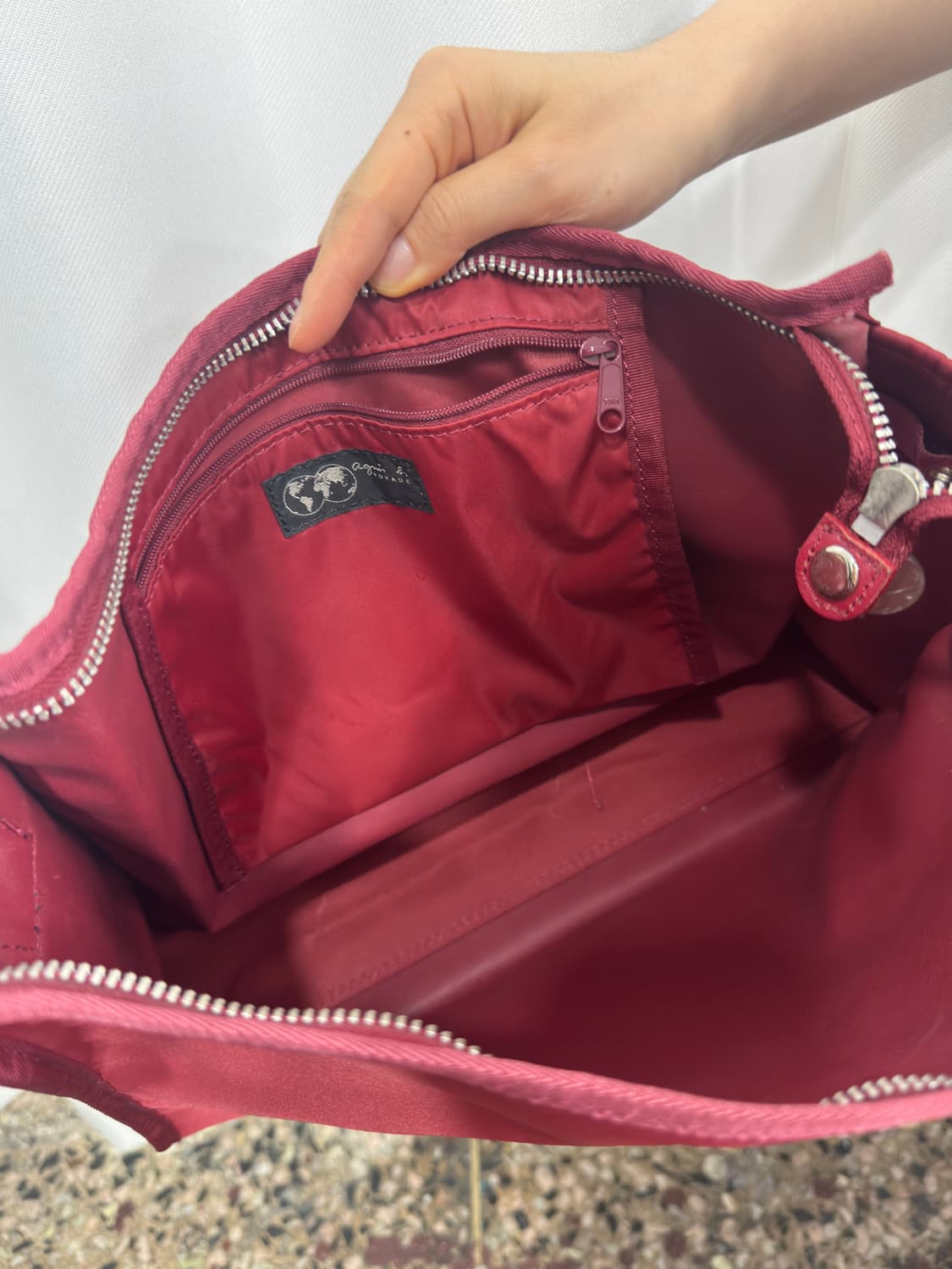 agnes b red bag 상품이미지6