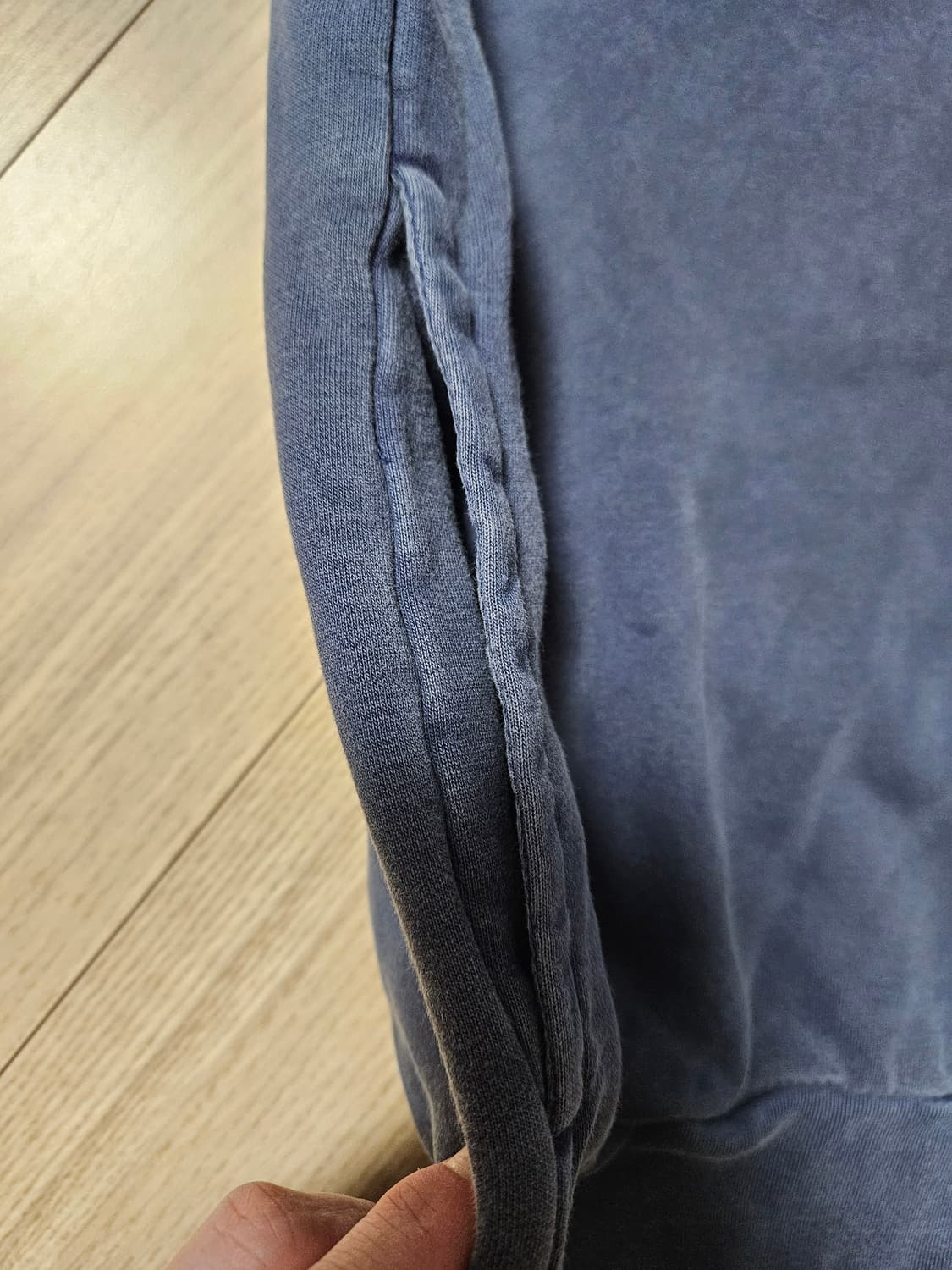 폴로 로고 빅포니 후드티 스웨트셔츠 네이비 코튼 블렌드67 상품이미지6