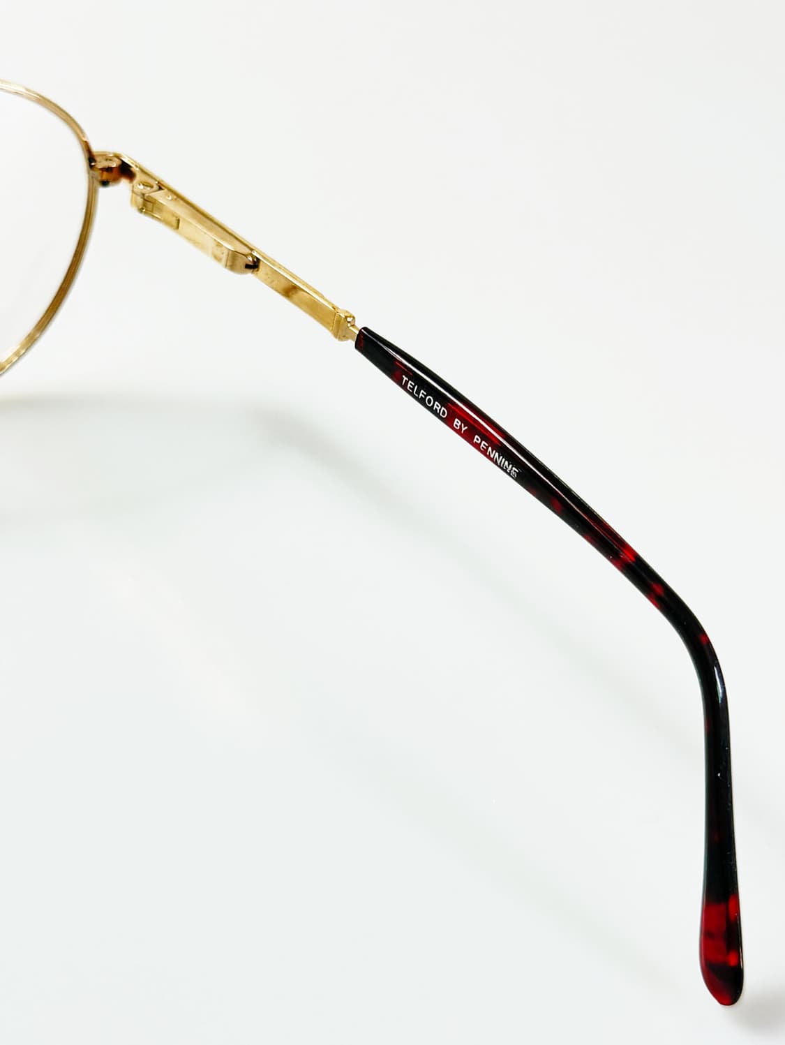 90s 영국제 PENNINE 옵티컬 클래식 라운드 빈티지 안경 상품이미지5