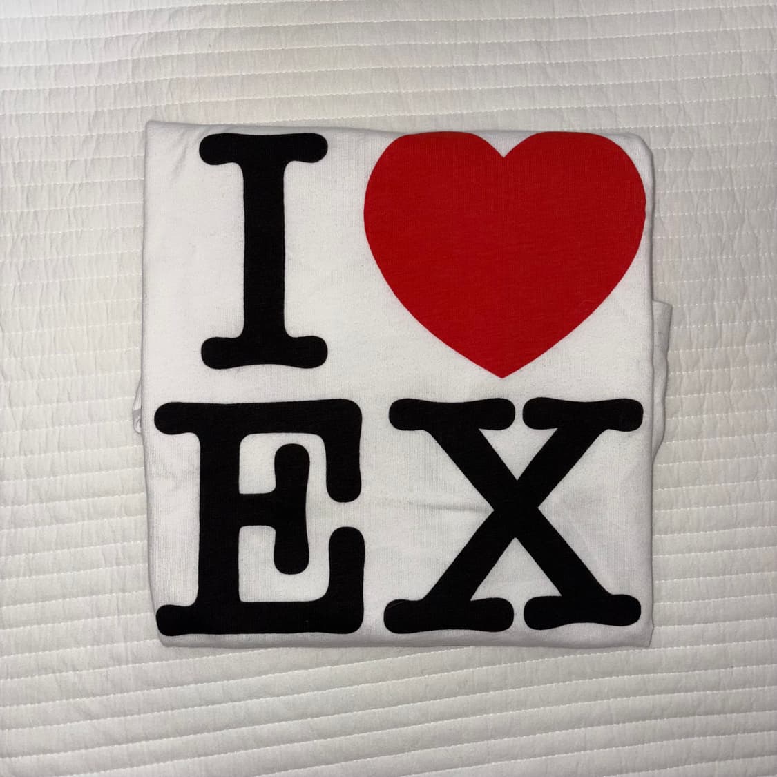까르네볼렌테 I❤️EX 반팔 화이트 상품이미지4