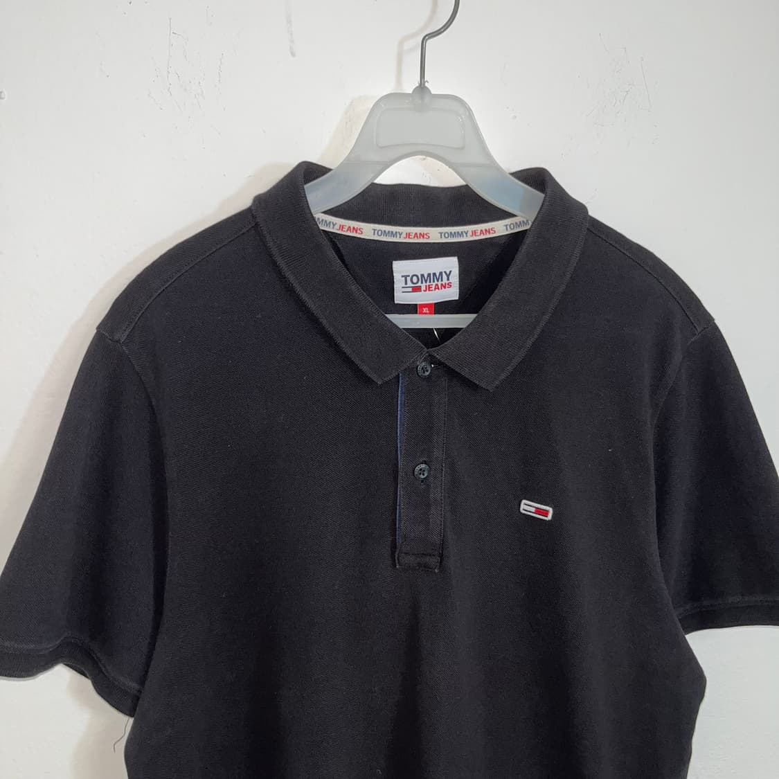 Tommy Hilfiger Black Collar T-Shirt 상품이미지5