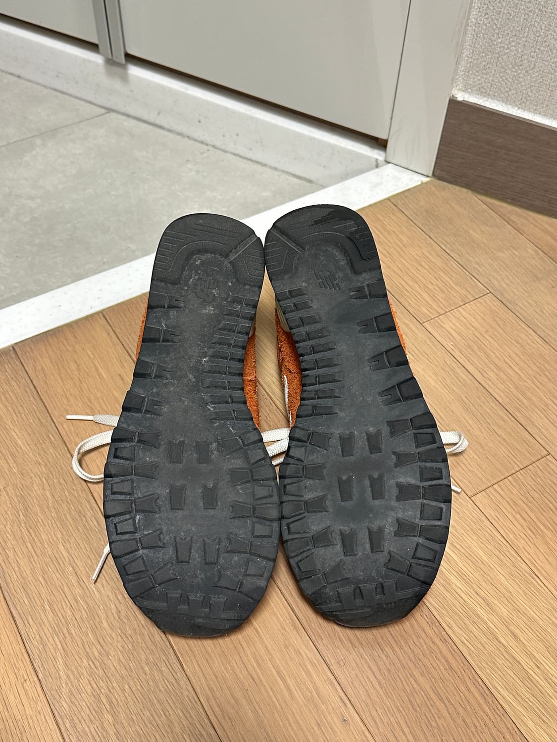 뉴발란스 574 헤리티지 오렌지 버스트 화이트 상품이미지3