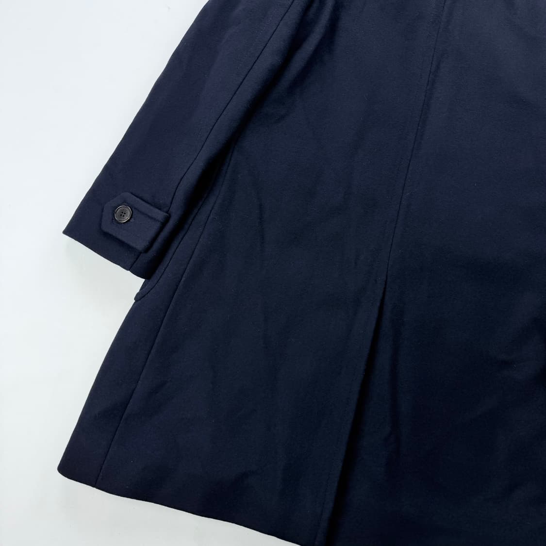 add 더블포켓 네이비 울 코트 상품이미지9
