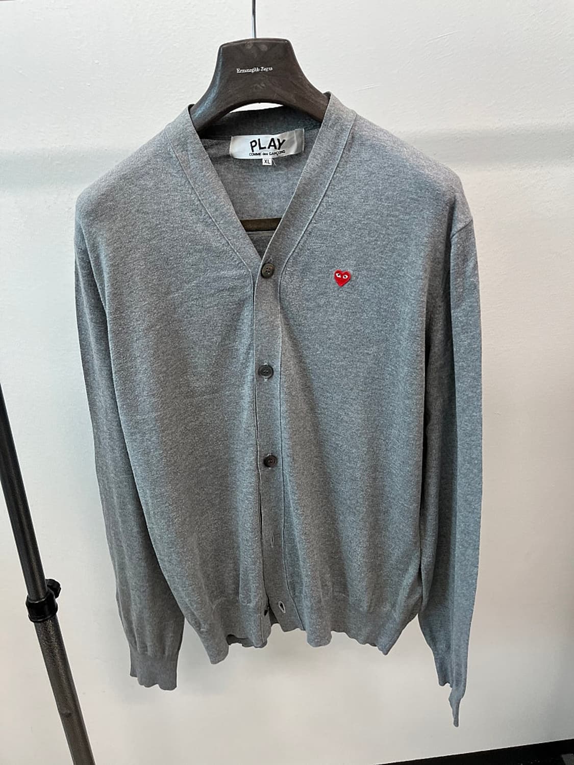 110) 꼼데가르송 스몰하트 가디건  상품이미지4