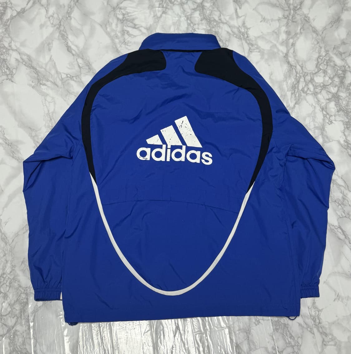 아디다스 첼시 삼성 08-09 바람막이 빅로고 자켓 상품이미지4
