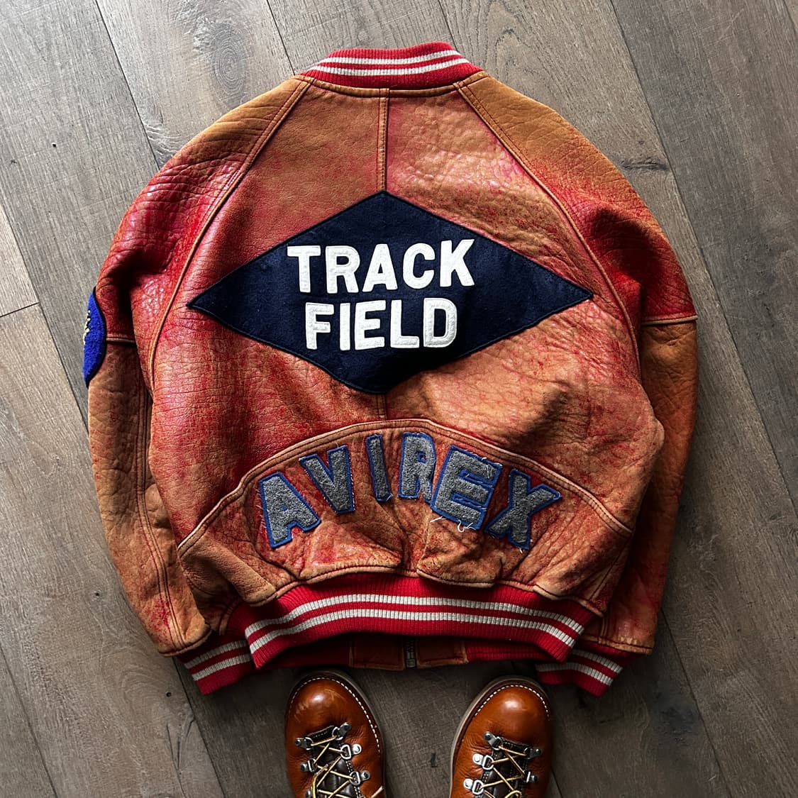 80-90‘s Avirex tack (아비렉스 가죽자켓) 상품이미지2