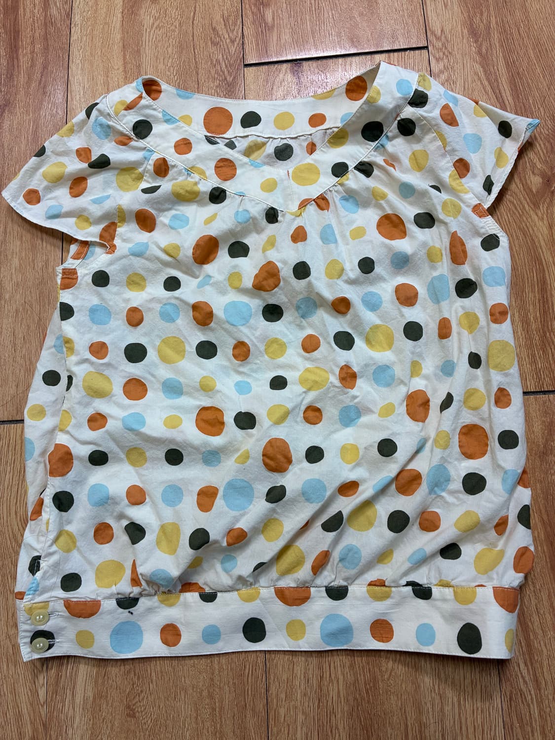 레이어드 dot 모리 반팔 상품이미지1