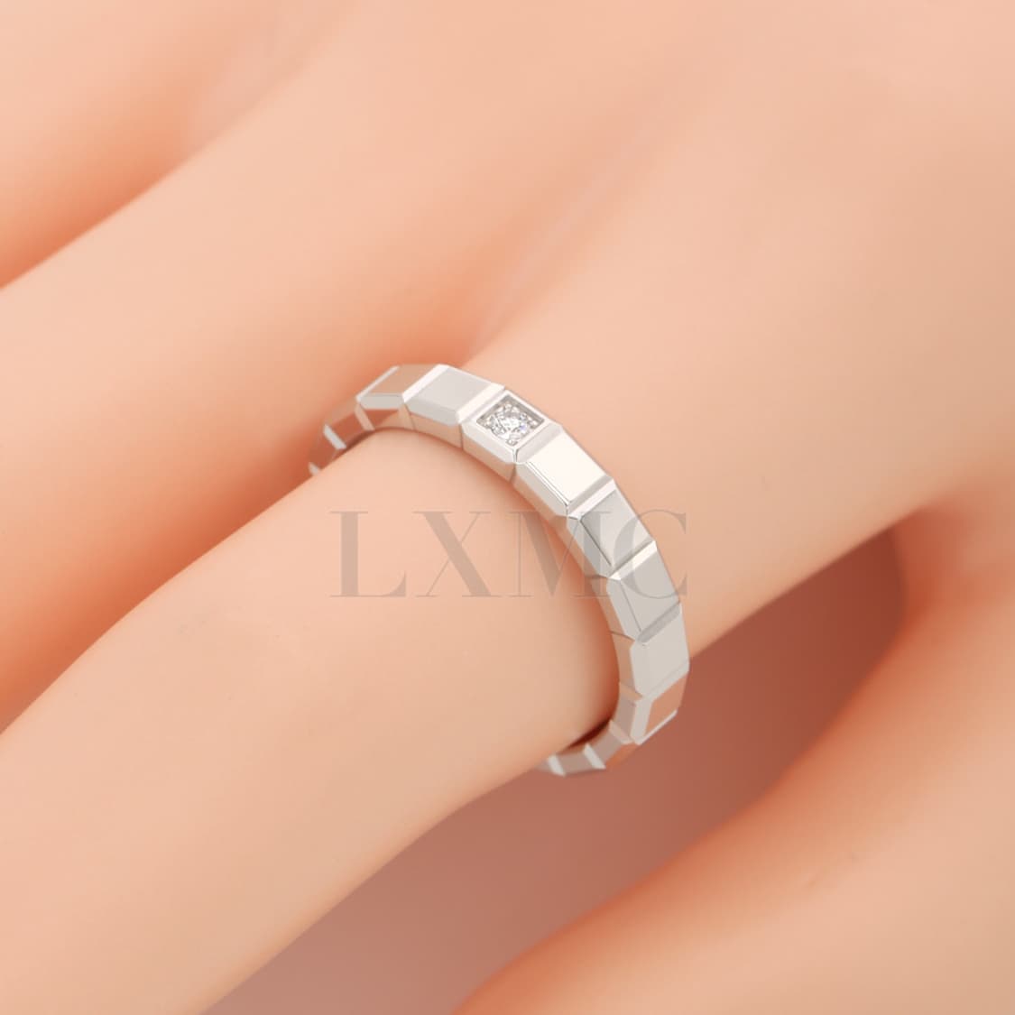 쇼파드 아이스큐브 퓨어 화이트골드 다이아반지 링 52호 829834 상품이미지9
