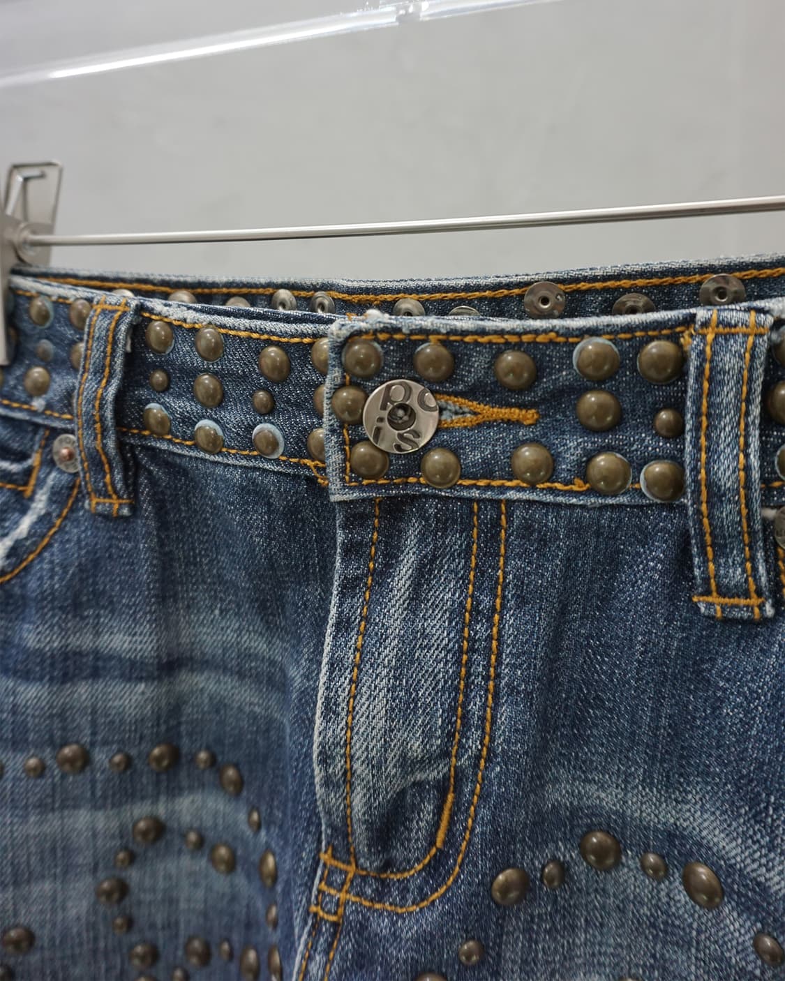 Stud Denim Skirt 상품이미지3
