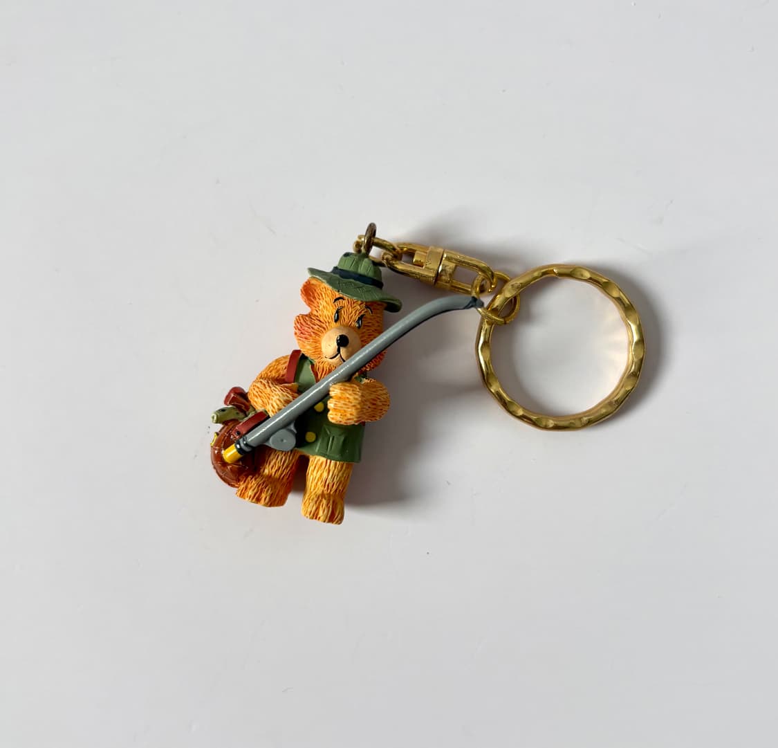 곰돌이 낚시키링 상품이미지1