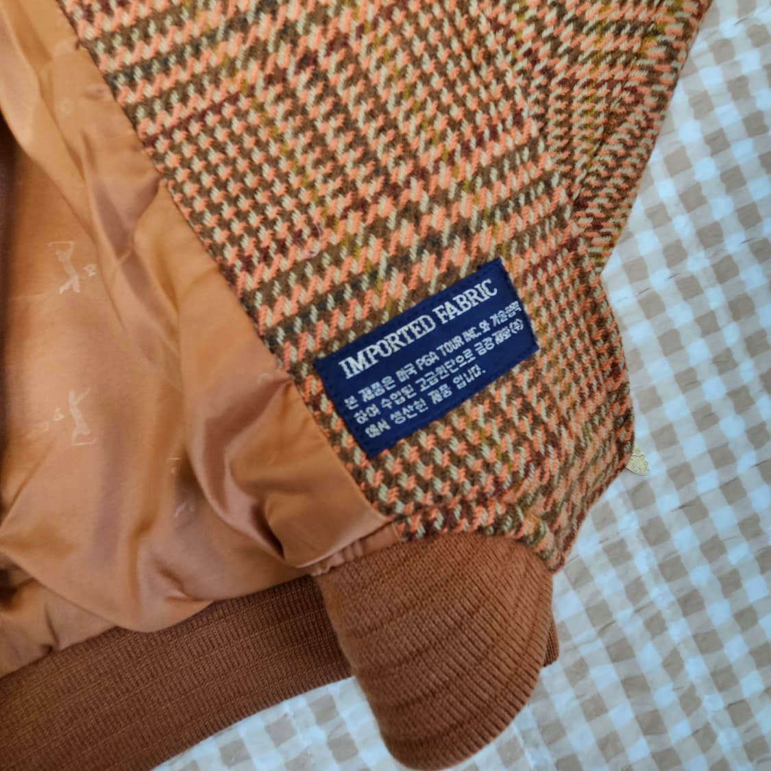 PGA 골프 울100 집업점퍼 남자100 상품이미지6