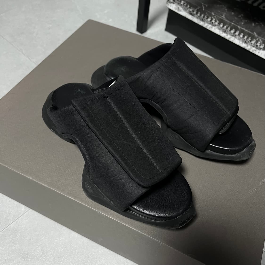 Rickowens X Adidas paded Clog sandals 상품이미지2