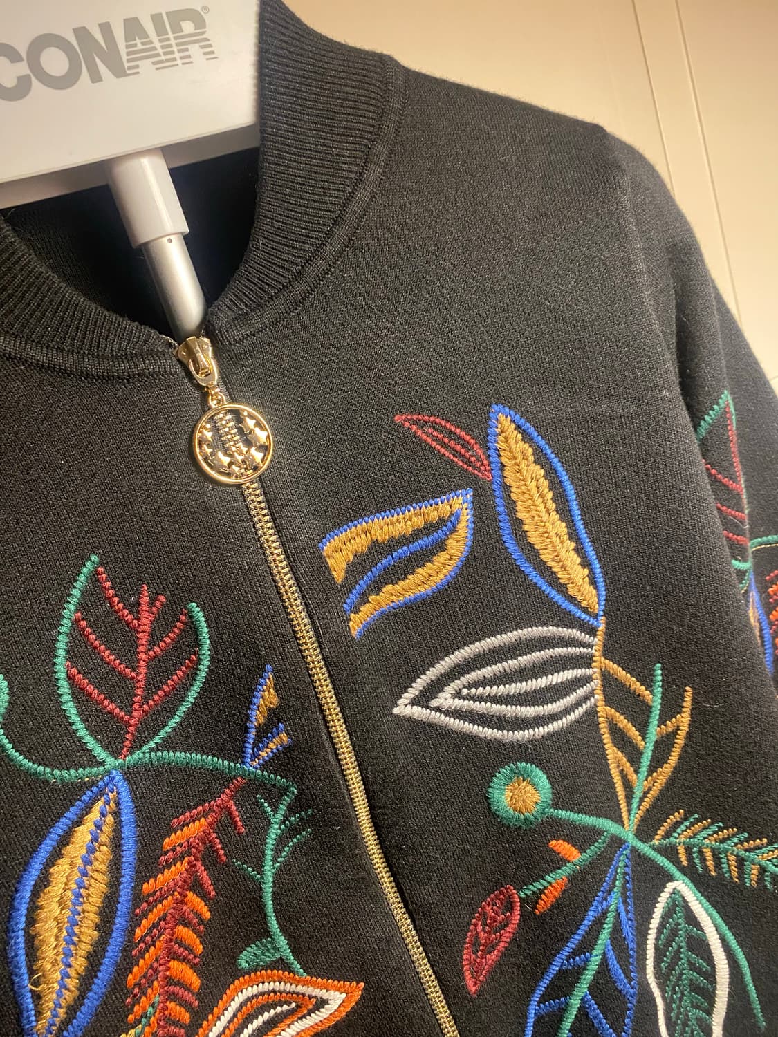 자수 빈티지 가디건m 상품이미지2