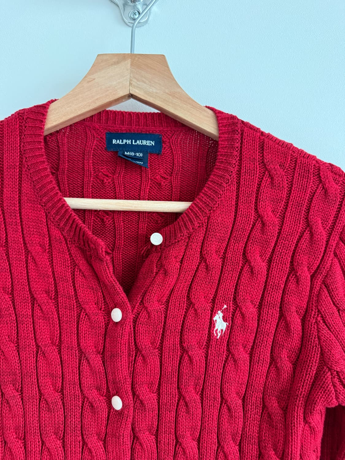 랄프로렌(RALPH LAUREN) 꽈베기 가디건 상품이미지3