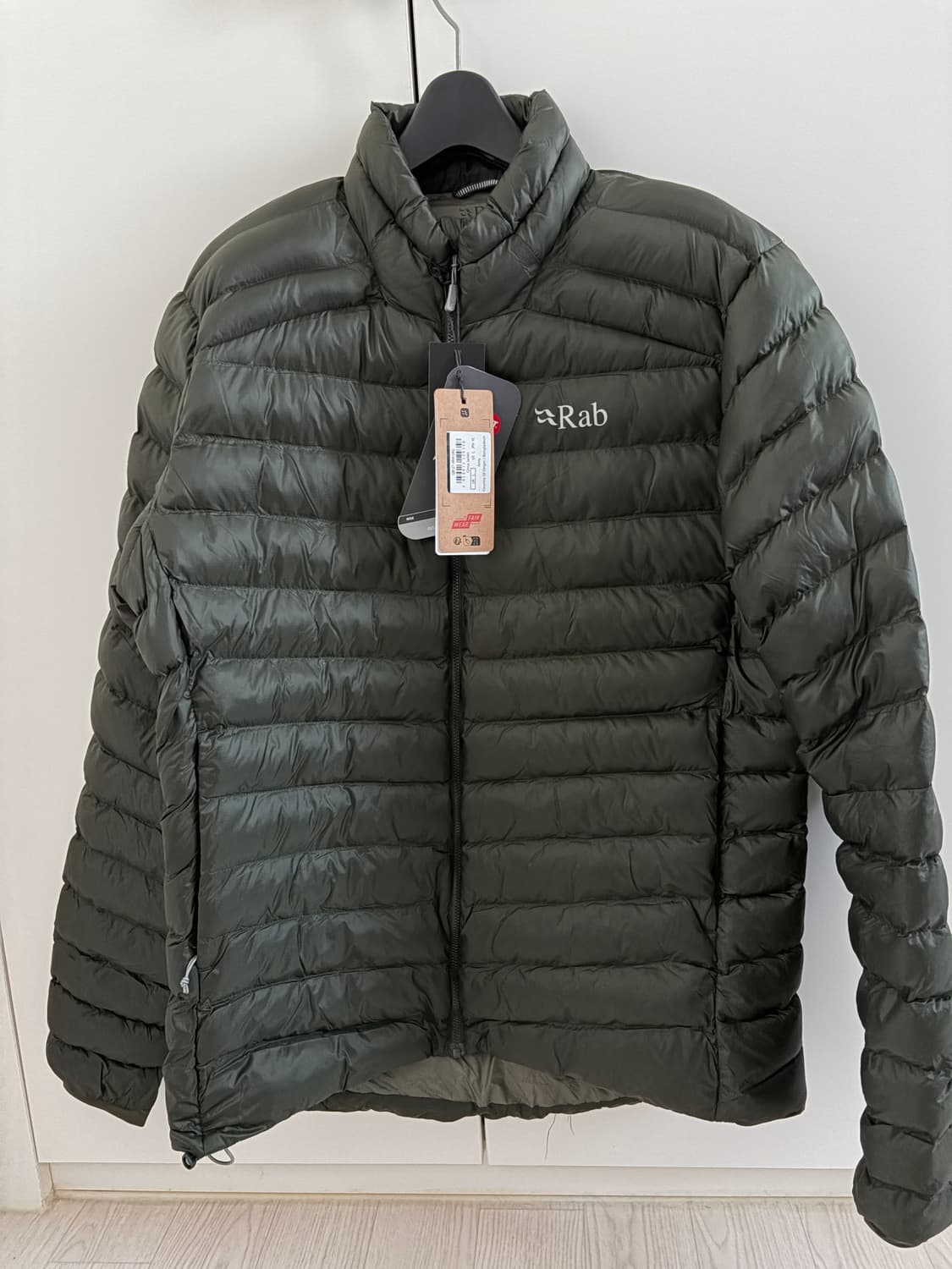 랩 씨러스 패딩 자켓 아미 L 상품이미지1