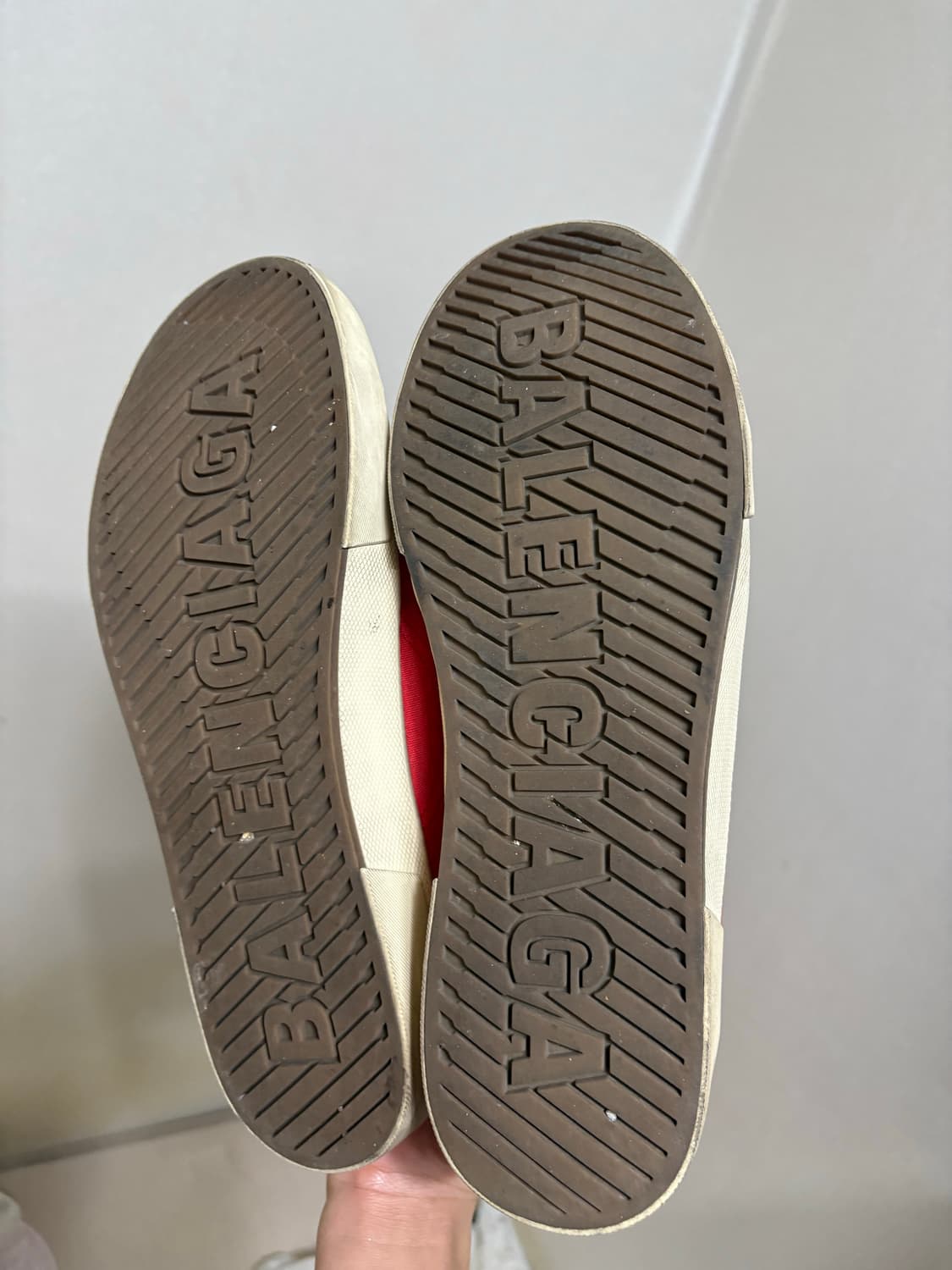 발렌시아가 파리스 하이탑 레드 43 상품이미지3