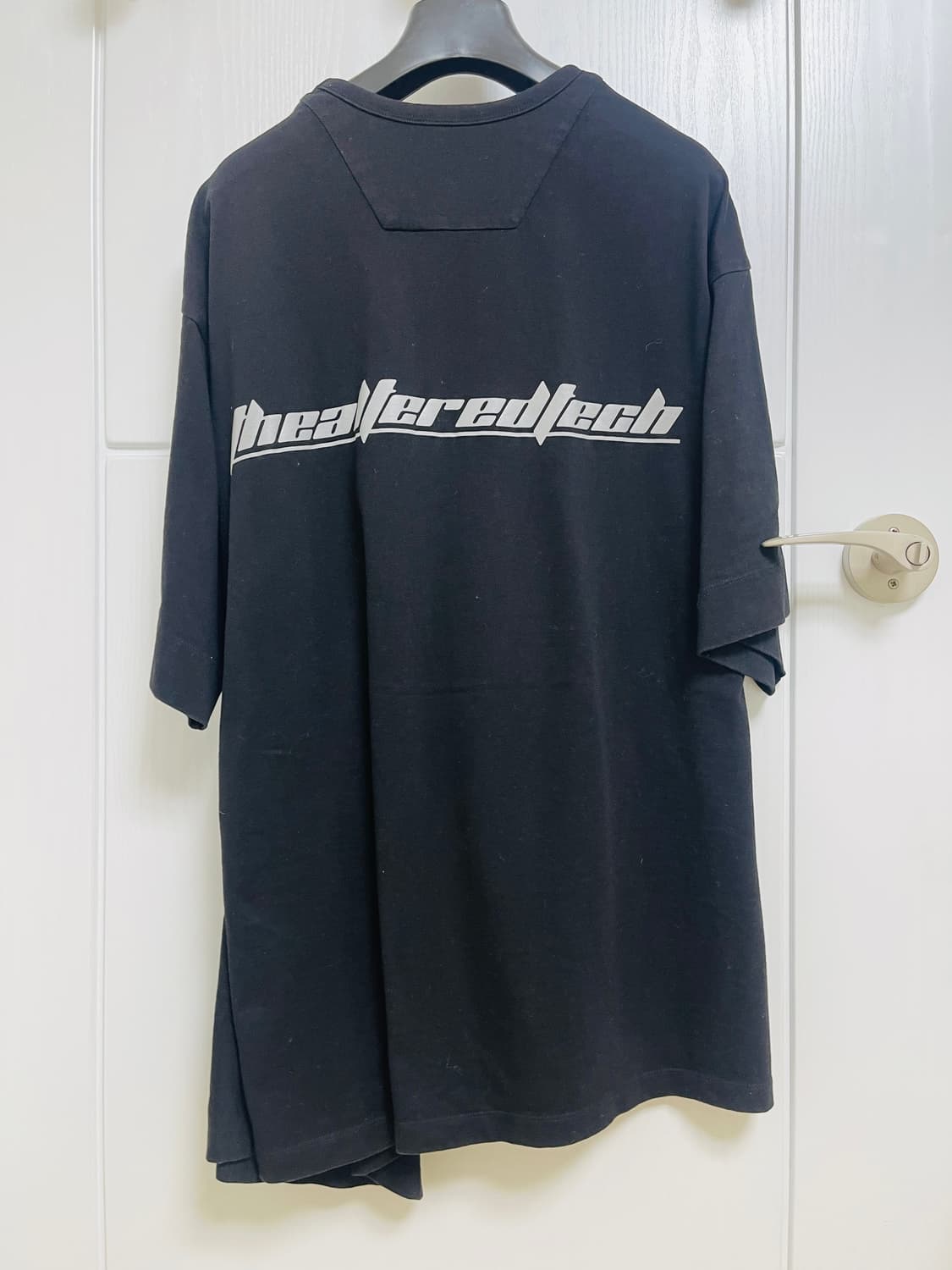 준지 오버사이즈 티셔츠 블랙 상품이미지2