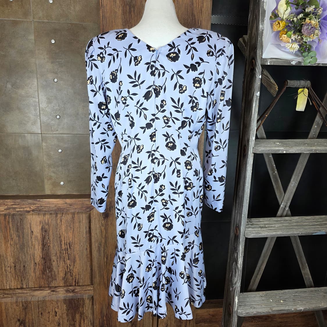 플로럴 프린트 리치 원피스 상품이미지5