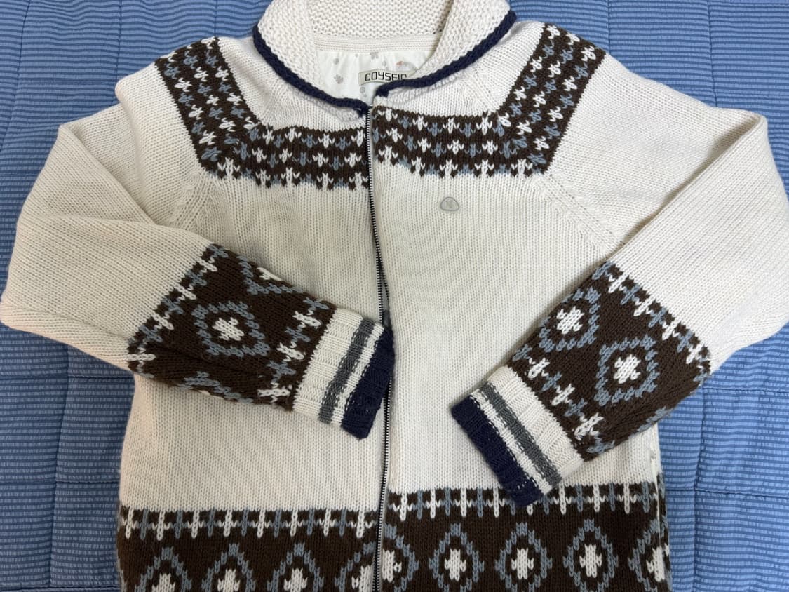 코이세이오 코위찬 니트 자켓 아이보리 상품이미지2