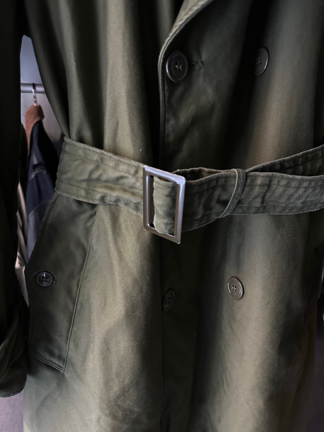 50s U.S Army OG-107 Officer Overcoat [M] 상품이미지3