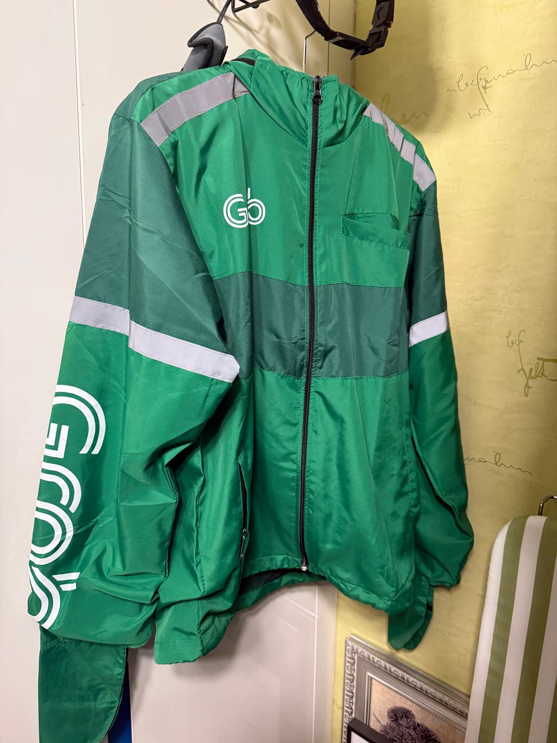 베트남 그랩 헬멧 자켓 세트 미사용신품 상품이미지2