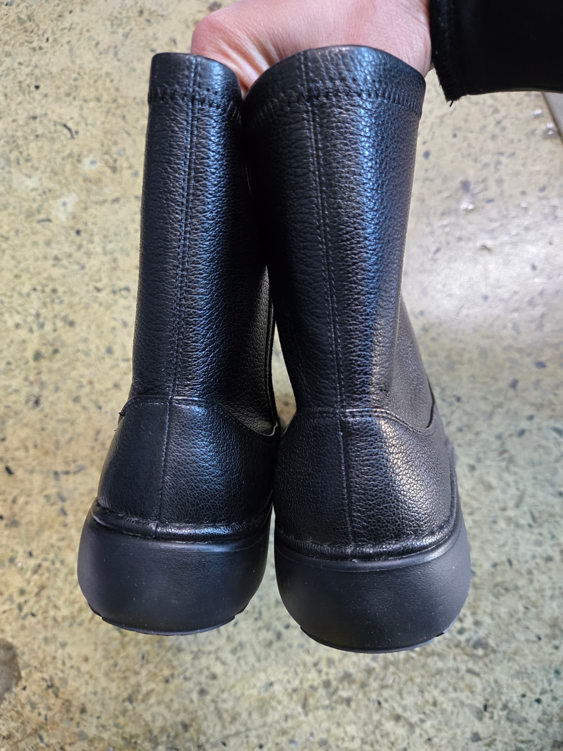 락포트 램스킨 기모 앵클 부츠 상품이미지6