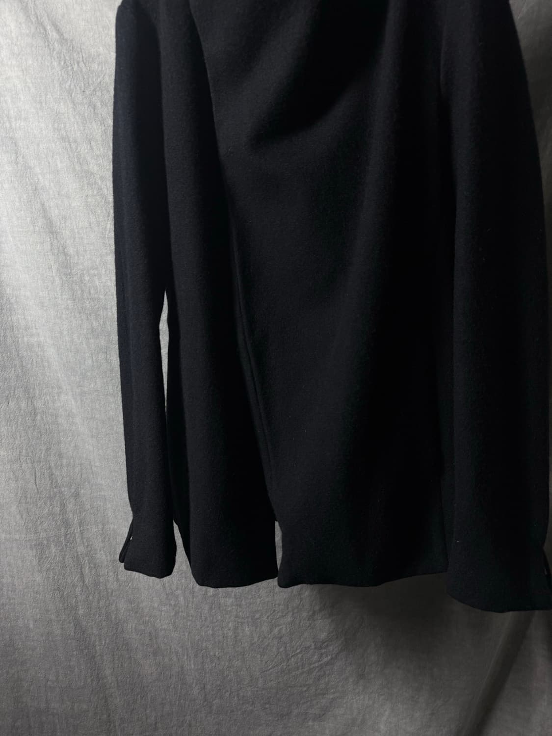 N4 Asymmetric High-Neck Wool Coat    상품이미지4