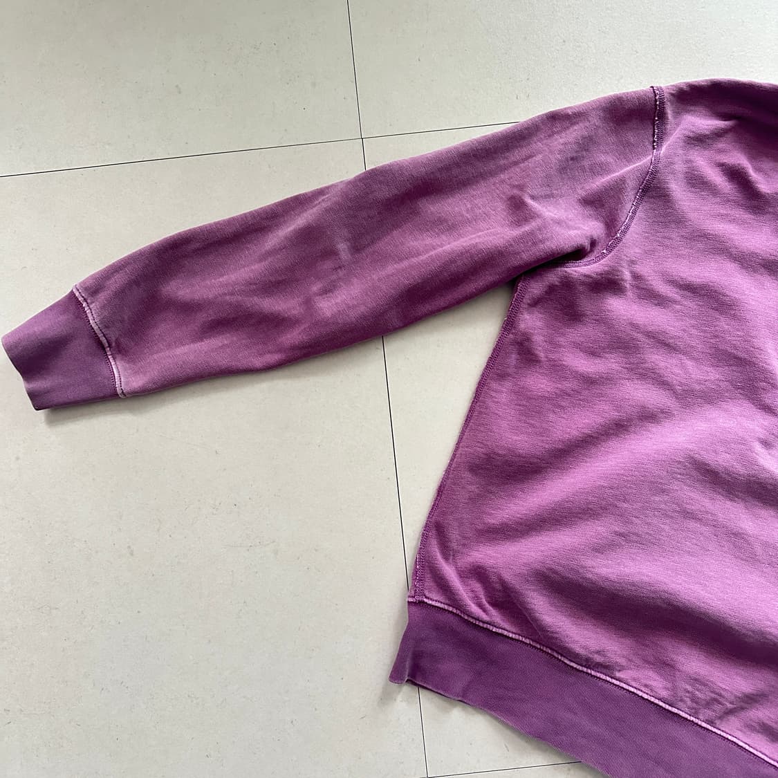 폴로 랄프로렌 가먼트 다잉 후드집업 퍼플 L(100) 상품이미지10