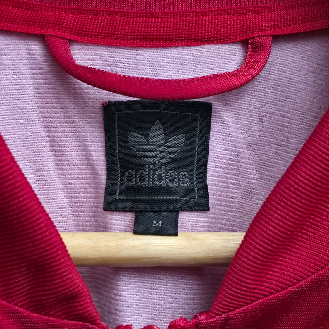 [M] 아디다스 트레포일 모노그램 레드 져지 상품이미지5